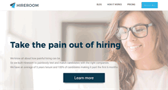 Desktop Screenshot of hireroom.com